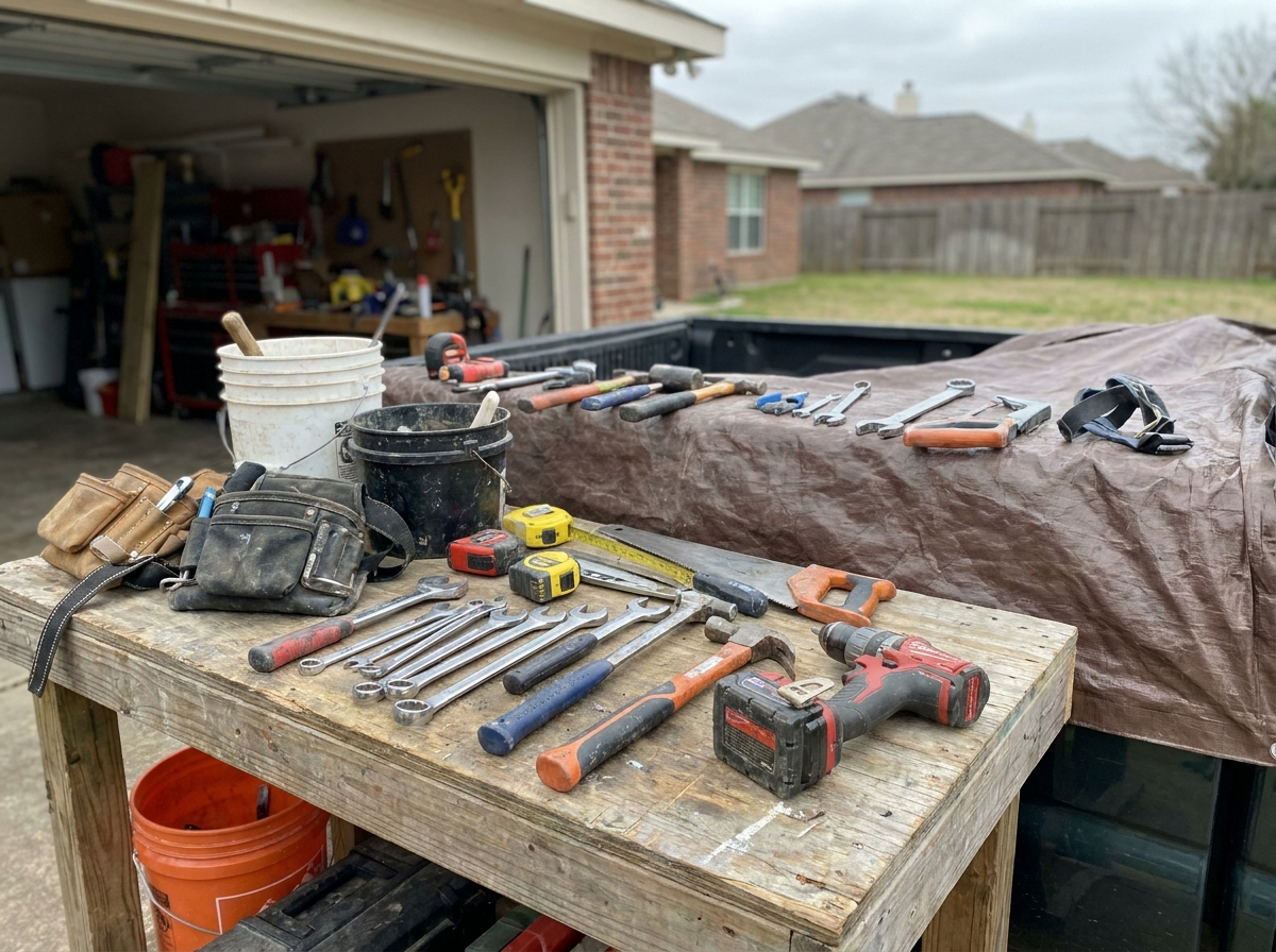 Crew installing a new asphalt shingle roof
